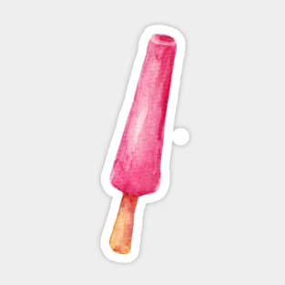 Watercolor ice cream Sticker